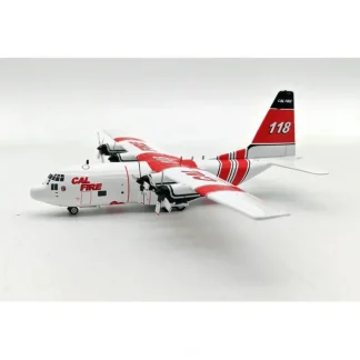 *InFlight200 IF130CALF118 Cal Fire Lockheed HC-130H Hercules (L-382) N118Z - Miniature Marvels: Airplane Models & Painted Dice* Airplane Model