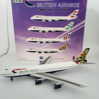 Inflight IF7420413D 1:200 British Airways Boeing 747-200 - Miniature Marvels: Airplane Models & Painted Dice* Airplane Model