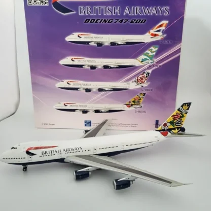 Inflight IF7420413D 1:200 British Airways Boeing 747-200 - Miniature Marvels: Airplane Models & Painted Dice* Airplane Model