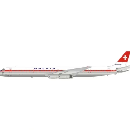 InFlight IFDC8630115 1:200 Balair DC-8-63 HB-IDZ - Miniature Marvels: Airplane Models & Painted Dice* Airplane Model
