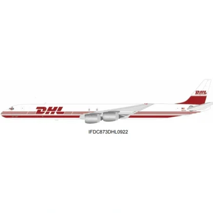 Inflight IFDC873DHL0922 1:200 DHL McDonnell Douglas DC-8-73F - Miniature Marvels: Airplane Models & Painted Dice* Airplane Model