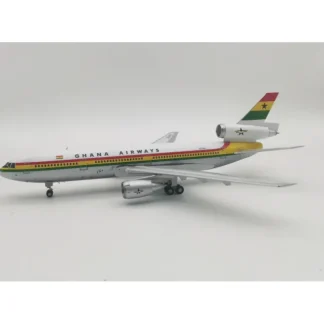 *Inflight IFDC10GH0622P 1:200 Ghana Airways McDonnell Douglas DC-10-30 - Miniature Marvels: Airplane Models & Painted Dice* Airplane Model