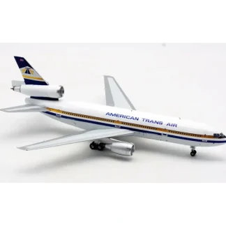 InFlight IFDC10TZ0119 1:200 ATA Airlines DC-10-40 N184AT - Miniature Marvels: Airplane Models & Painted Dice* Airplane Model