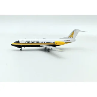 InFlight200 IFF28AQ1120 Air Anglia Fokker F-28-4000 Fellowship G-JCWW - Miniature Marvels: Airplane Models & Painted Dice* Airplane Model