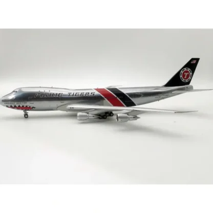 InFlight IF741FTSM-P 1:200 Flying Tigers 747-123F Polished - Miniature Marvels: Airplane Models & Painted Dice* Airplane Model