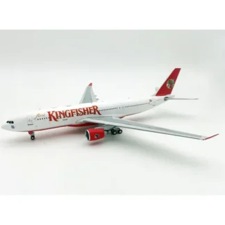 Inflight IF332IT0121 1:200 Airbus A330-200 Kingfisher Airlines VT-VJP "First Kingfisher" - Miniature Marvels: Airplane Models & Painted Dice* Airplane Model