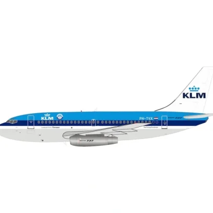 InFlight IF732KL0719 1:200 KLM Boeing 737-200 PH-TVX - Miniature Marvels: Airplane Models & Painted Dice* Airplane Model