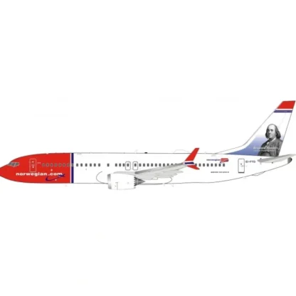 InFlight IF738MAXSK02 1:200 Norwegian.com Boeing 737 Max 8 EI-FYD - Miniature Marvels: Airplane Models & Painted Dice* Airplane Model