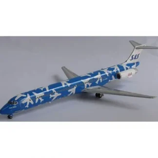 InFlight IFMD82002 1:200 SAS (Blue) DC-9-82 LN-RMD - Miniature Marvels: Airplane Models & Painted Dice* Airplane Model