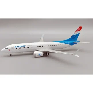 Inflight IF738MLG0724 1:200 Luxair Boeing 737-8 MAX LX-LBL - Miniature Marvels: Airplane Models & Painted Dice* Airplane Model