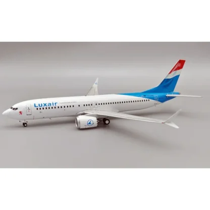 Inflight IF738MLG0724 1:200 Luxair Boeing 737-8 MAX LX-LBL - Miniature Marvels: Airplane Models & Painted Dice* Airplane Model