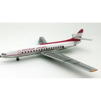 Inflight IF210OE0719P 1:200 Austrian Airlines Sud SE-210 Caravelle - Miniature Marvels: Airplane Models & Painted Dice* Airplane Model