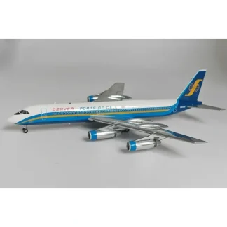 InFlight200 IF990POCD10 Ports Of call Denver Convair CV-990A (30A-8) N8259C - Miniature Marvels: Airplane Models & Painted Dice* Airplane Model