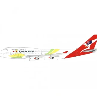 InFlight IF744QFA2016 1:200 Qantas Boeing 747-400 Olympic 2016 Livery VH-OEJ - Miniature Marvels: Airplane Models & Painted Dice* Airplane Model