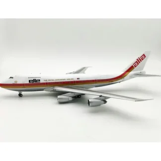 InFlight IF742RJ1218P 1:200 Elle The Royal Jordanian Airline Boeing 747-200 - Miniature Marvels: Airplane Models & Painted Dice* Airplane Model
