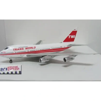 Inflight IF747SP008 1:200 TWA Boeing 747SP "Twin Stripe" - Miniature Marvels: Airplane Models & Painted Dice* Airplane Model