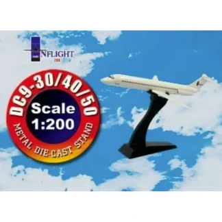 InFlight200 IFSTDDC9 DC9-30/40/50 Stand - Miniature Marvels: Airplane Models & Painted Dice* Airplane Model