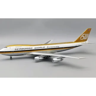 Inflight IF742SW0224P 1:200 Seaboard World Airlines (Viasa) Boeing 747-245F/SCD N701SW - Miniature Marvels: Airplane Models & Painted Dice* Airplane Model