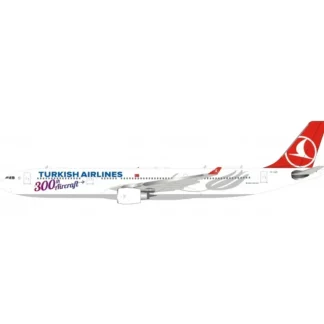 InFlight IF333TK0918 1:200 Airbus A330-300 Turkish Airlines TC-LNC "300th Aircraft" - Miniature Marvels: Airplane Models & Painted Dice* Airplane Model