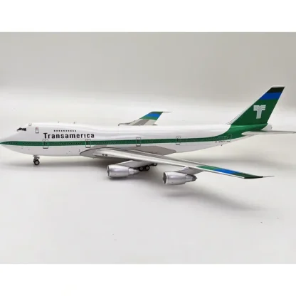Inflight IF742TV0823 1:200 Transamerica Boeing 747-200 - Miniature Marvels: Airplane Models & Painted Dice* Airplane Model
