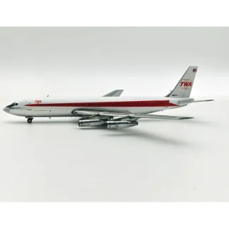 InFlight200 IF701TW0823P Trans World Airlines TWA 707-131B N86741 Polished - Miniature Marvels: Airplane Models & Painted Dice* Airplane Model