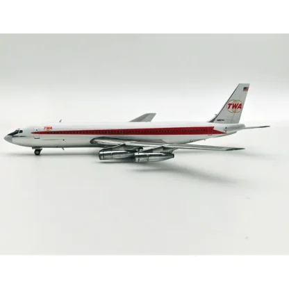 InFlight200 IF701TW0823P Trans World Airlines TWA 707-131B N86741 Polished - Miniature Marvels: Airplane Models & Painted Dice* Airplane Model