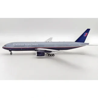 InFlight200 IF772UA1123 United Grey Top 777-200 N786UA - Miniature Marvels: Airplane Models & Painted Dice* Airplane Model