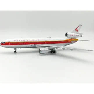 Inflight IF103WA1123P 1:200 World Airways DC-10-30CFN108WA - Miniature Marvels: Airplane Models & Painted Dice* Airplane Model