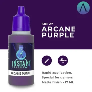 Flash Sale Instant Colors: Arcane Purple S75 SIN-27 - Miniature Marvels: Airplane Models & Painted Dice Paint