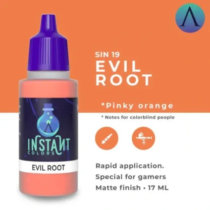 Shop Instant Colors: Evil Root S75 SIN-19 - Miniature Marvels: Airplane Models & Painted Dice Paint