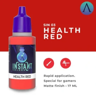 Best Sale Instant Colors: Health Red S75 SIN-03 - Miniature Marvels: Airplane Models & Painted Dice Paint