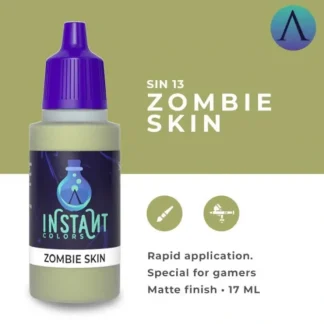 Best Instant Colors: Zombie Skin S75 SIN-13 - Miniature Marvels: Airplane Models & Painted Dice Paint