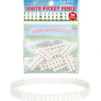 Best Sale Itty Bitty Fence Sections (Bag of 16) - Mini Dollhouse Figurines - Archie McPhee - Miniature Marvels: Airplane Models & Painted Dice Egpull
