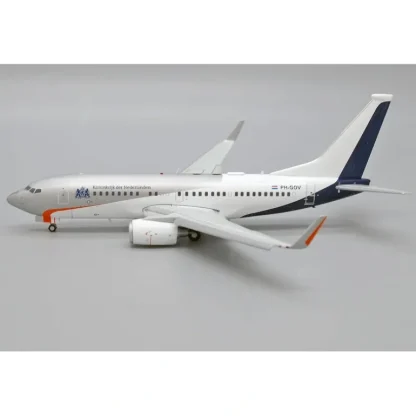 JC200 Netherlands Govt 1:200 Boeing 737-700 LH2307A (Flaps Down) - Miniature Marvels: Airplane Models & Painted Dice* Airplane Model