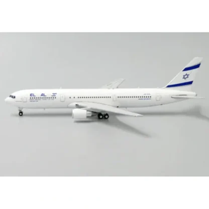 JC Wings 1:400 El Al Israel Boeing 767-300 XX4170 - Miniature Marvels: Airplane Models & Painted Dice* Airplane Model