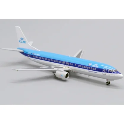 JC Wings 1:400 KLM Boeing 737-400 XX4998 - Miniature Marvels: Airplane Models & Painted Dice* Airplane Model