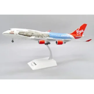 JC Wings 1:200 Virgin Atlantic Boeing 747-400 EW2744001 - Miniature Marvels: Airplane Models & Painted Dice* Airplane Model