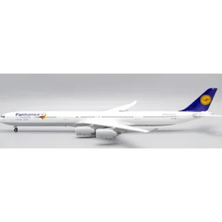 JC Wings EW2346005 1:200 Lufthansa A340-600 D-AIHN "Fanhansa" - Miniature Marvels: Airplane Models & Painted Dice* Airplane Model