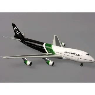 Jc Wings JC2EAF013 1:200 European Air Charter Boeing 747-200 - Miniature Marvels: Airplane Models & Painted Dice* Airplane Model