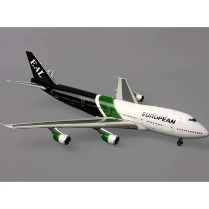 Jc Wings JC2EAF013 1:200 European Air Charter Boeing 747-200 - Miniature Marvels: Airplane Models & Painted Dice* Airplane Model