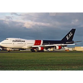 Jc Wings JC2EAF015 1:200 European Air Charter Boeing 747-200 - Miniature Marvels: Airplane Models & Painted Dice* Airplane Model