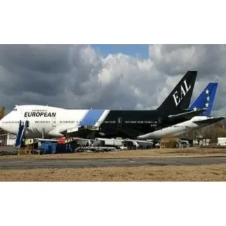 Jc Wings JC2EAF012 1:200 European Air Charter Boeing 747-200 - Miniature Marvels: Airplane Models & Painted Dice* Airplane Model