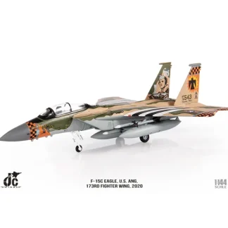 JC Wings JCW-144-F15-005 1:144 F-15C Eagle USAF 173RD Fighter Wing, 2020 - Miniature Marvels: Airplane Models & Painted Dice* Airplane Model