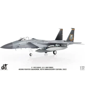 JC Wings JCW-72-F15-023 1:72 F-15C Eagle USAF 493rd FS, F-15 in Europe 45th Anniversary 2022 - Miniature Marvels: Airplane Models & Painted Dice* Airplane Model