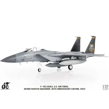 JC Wings JCW-72-F15-023 1:72 F-15C Eagle USAF 493rd FS, F-15 in Europe 45th Anniversary 2022 - Miniature Marvels: Airplane Models & Painted Dice* Airplane Model