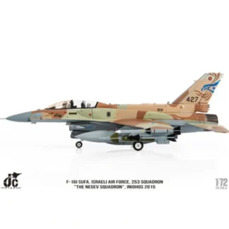 JC Wings JCW-72-F16-012 1:72 Lockheed F-16I IDF/AF 253rd (Negev) Sqn, #427, Andravida AB, Greece, INIOHOS 2015 - Miniature Marvels: Airplane Models & Painted Dice* Airplane Model