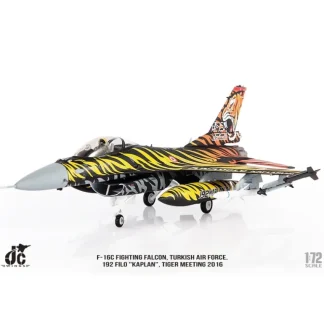 JC Wings JCW-72-F16-014 1:72 Turkish Air Force F-16C "Kaplan" - Miniature Marvels: Airplane Models & Painted Dice* Airplane Model