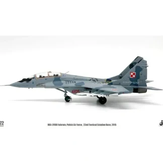JC Wings JCW-72-MG29-007 MIG-29UB Fulcrum Polish air Force 22nd Tactical Aviation Base - Miniature Marvels: Airplane Models & Painted Dice* Airplane Model
