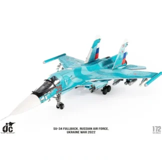 JC Wings JCW-72-SU34-008 1:72 SU-34 Fullback Russian Air Force, Ukraine War, 2022 - Miniature Marvels: Airplane Models & Painted Dice* Airplane Model
