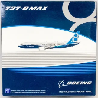 JC Wings LH4033 1:400 House Colors Boeing 737-8 Max - Miniature Marvels: Airplane Models & Painted Dice* Airplane Model